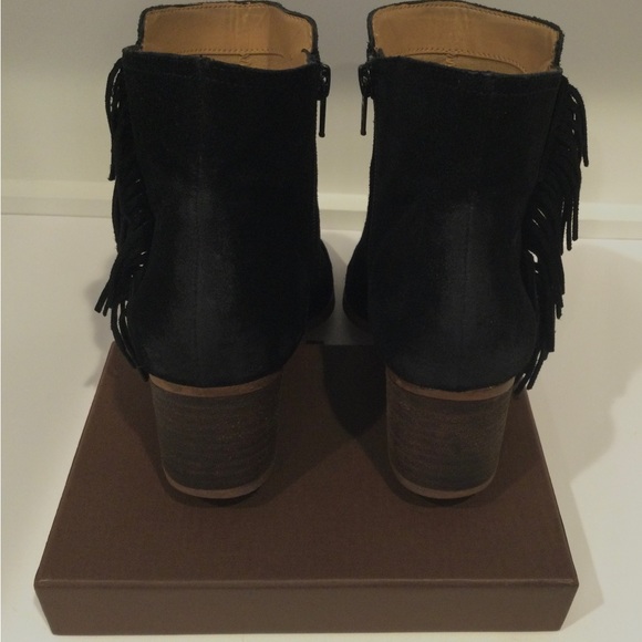 Banana Republic Western Style Ankle Boots Suede - Picture 11 of 13